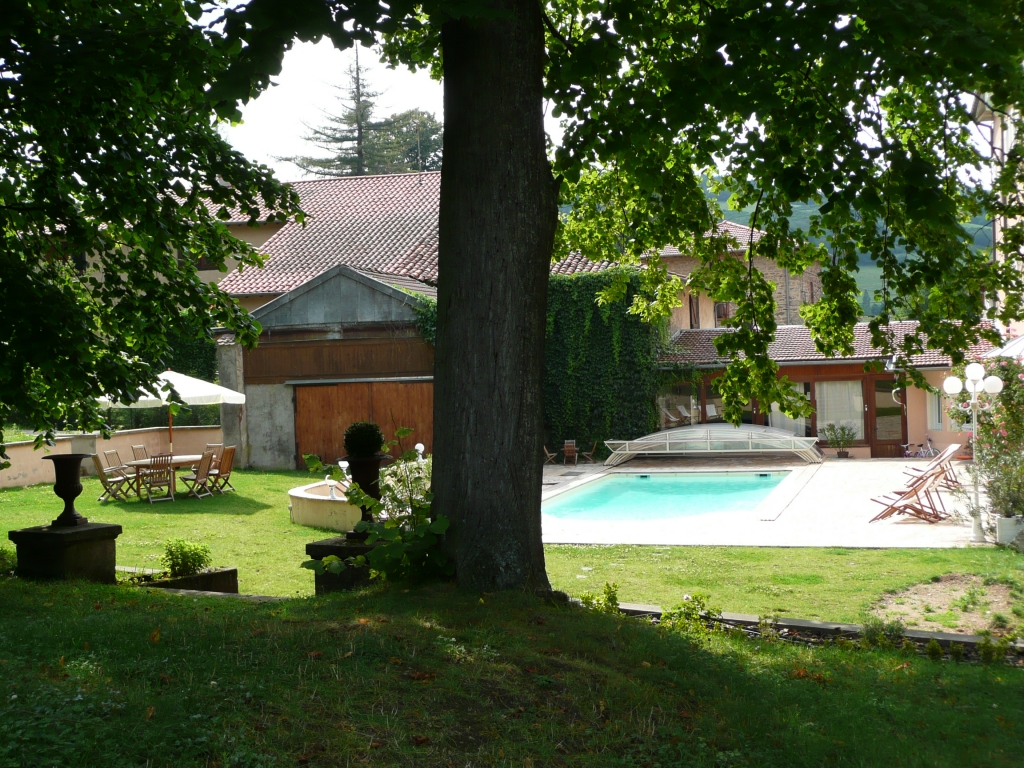 Piscine, jardin